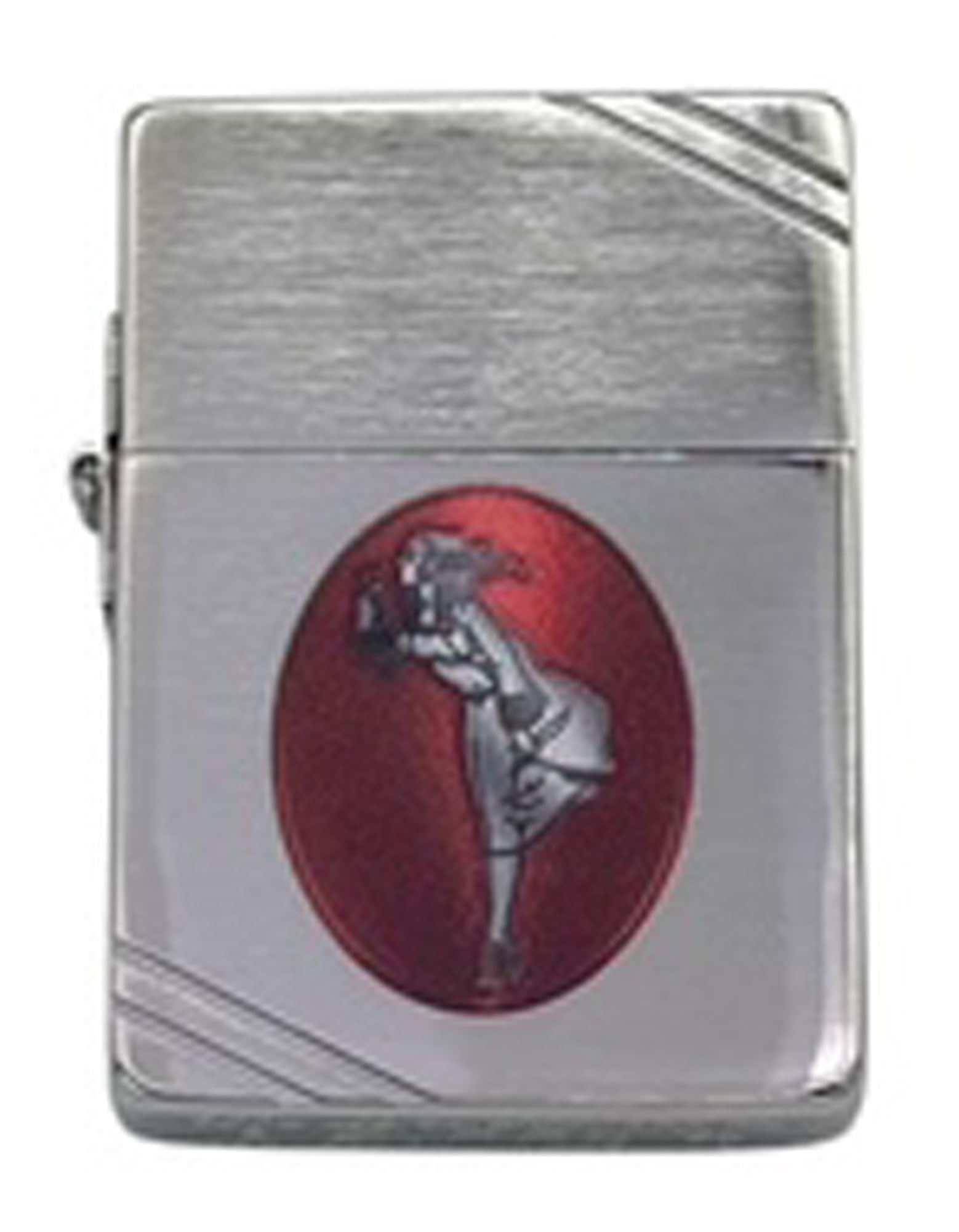 Custom Personalized Zippo Classic Windy Girl Windproof Oil Lighters - Engraving - Christmas, Halloween & Valentines Day Gift (High Polish Gold)